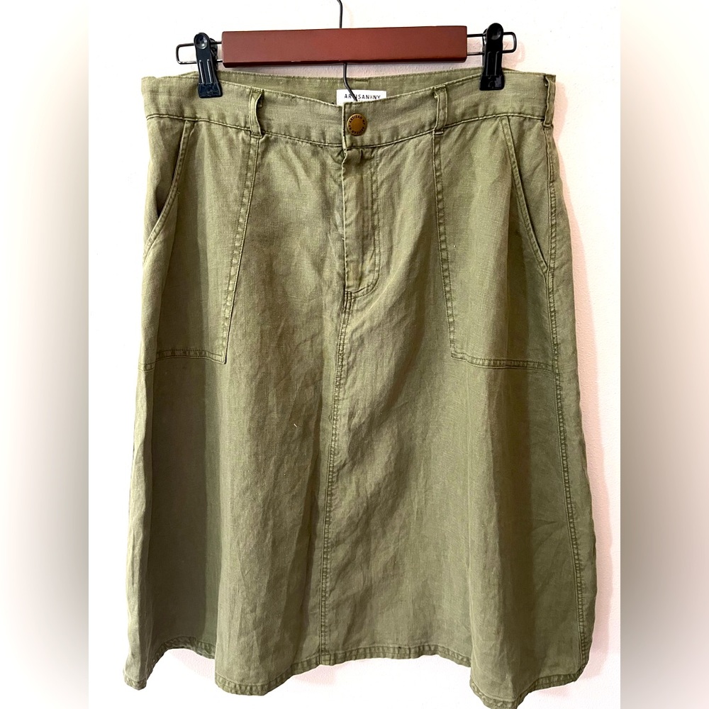 Artisan NY Linen Skirt